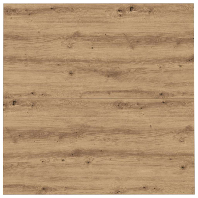 vidaXL Dohányzóasztal kézműves tölgy 100 x 100 x 40 cm Faanyag