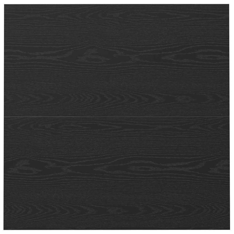 vidaXL Dohányzóasztal Musta tammi 100 x 100 x 40 cm Faanyag