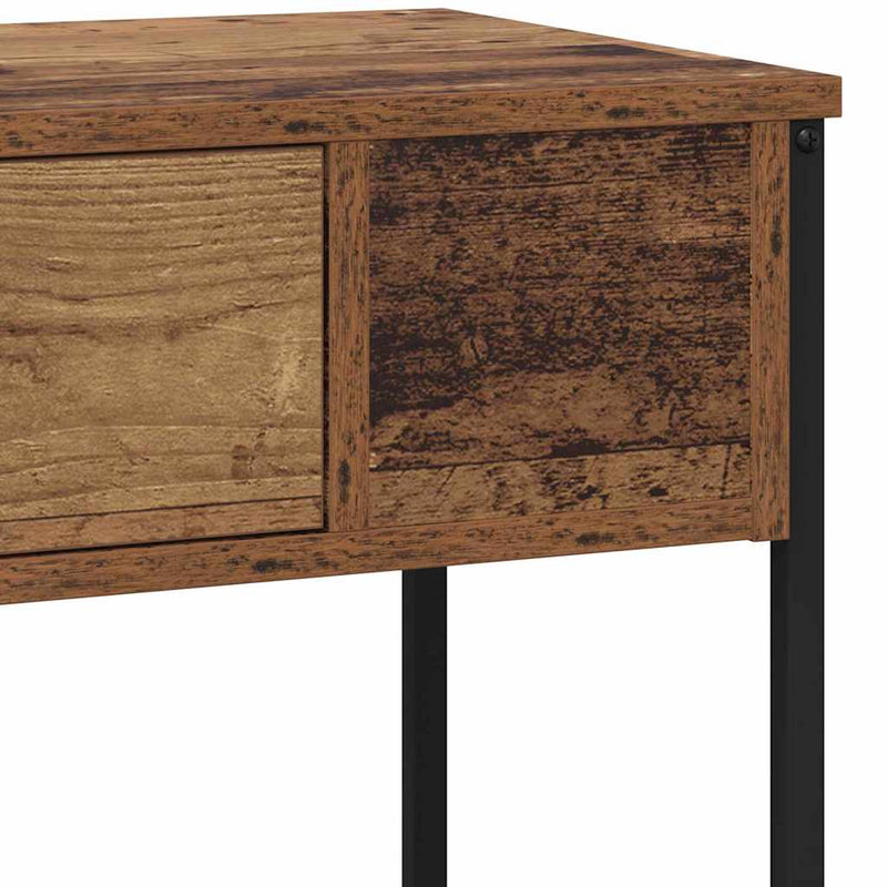vidaXL Konzolasztal Other Régi fa 100 x 34.5 x 75 cm Faanyag