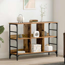 vidaXL Széf Barna 102 x 32 x 73.5 cm Faanyag