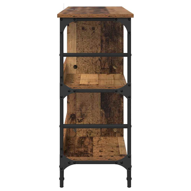 vidaXL Széf Barna 102 x 32 x 73.5 cm Faanyag