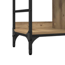 vidaXL Széf Artisan tölgy 102 x 32 x 73,5 cm