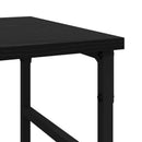 vidaXL Széf Fekete tölgy 102 x 32 x 73,5 cm