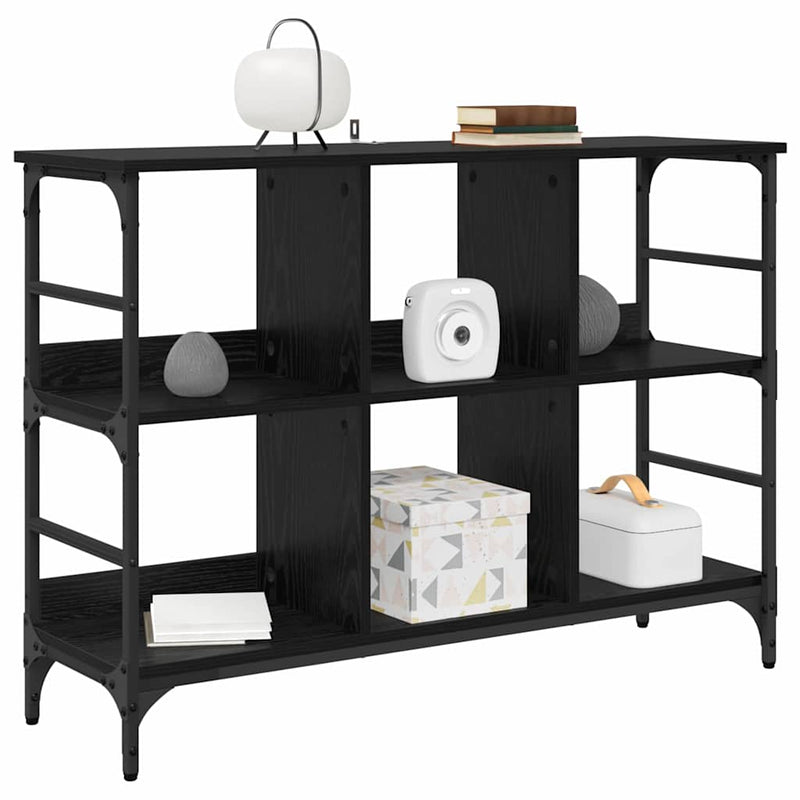 vidaXL Széf Fekete 102 x 32 x 73.5 cm Faanyag