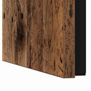 vidaXL Dohányzóasztal 3 pcs Öreg fa Faanyag