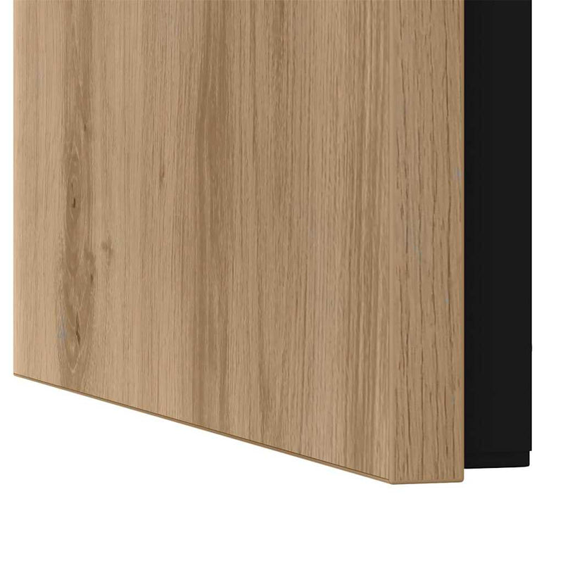 vidaXL Dohányzóasztal 3 pcs Artisan tölgy Faanyag