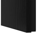 vidaXL Dohányzóasztal 3 pcs Fekete tölgy Faanyag