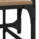 vidaXL Ruhásszekrény fiókkal kézműves tölgy 89 x 39 x 184.5 cm Faanyag