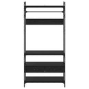 vidaXL Ruhásszekrény fiókkal Musta tammi 89 x 39 x 184.5 cm Faanyag