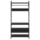 vidaXL Ruhásszekrény fiókkal Musta tammi 89 x 39 x 184.5 cm Faanyag