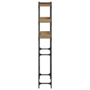 vidaXL Mosógép polc polcokkal tárolóval 67 x 25 x 163 cm Faanyag