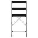 vidaXL Mosógép polc polcokkal tárolóval 67 x 25 x 163 cm Faanyag