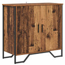 vidaXL Széf Öreg fa 78 x 35 x 74.5 cm