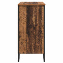 vidaXL Széf Barna 78 x 35.5 x 74.5 cm Faanyag