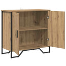 vidaXL Széf Barna 78 x 35.5 x 74.5 cm Faanyag