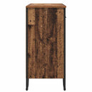 vidaXL Széf fiókkal Régi fa 79.5 x 35.5 x 74.5 cm Faanyag