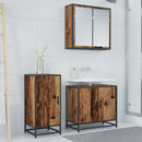 vidaXL Széf Régi fa 35 x 35.5 x 76 cm Faanyag