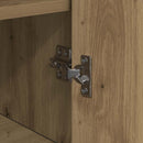 vidaXL Széf kézműves tölgy 35 x 35.5 x 76 cm Faanyag