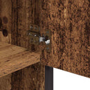 vidaXL Fürdőszobai tükörszekrény Régi fa 65 x 20 x 60 cm Faanyag