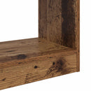 vidaXL Könyvespolc 3 szintes 40 x 30 x 103 cm Szerelt Fa Régi fa