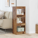 vidaXL Könyvespolc 3 szintes 40 x 30 x 103 cm Szerelt Fa Régi fa