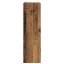 vidaXL Könyvespolc 3 szintes 40 x 30 x 103 cm Szerelt Fa Régi fa