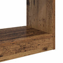 vidaXL Könyvespolc 2 szintes 60 x 30 x 72 cm Szerelt Fa Öreg fa