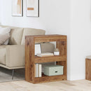 vidaXL Könyvespolc Öreg fa 60 x 30 x 72 cm Faanyag