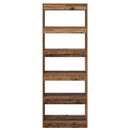 vidaXL Könyvespolc Régi fa 60 x 30 x 166 cm Faanyag