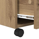 vidaXL Dohányzóasztal fiókkal Artisan tölgy 55 x 55 x 45 cm Faanyag