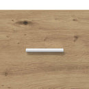 vidaXL Dohányzóasztal fiókkal Artisan tölgy 55 x 55 x 45 cm Faanyag