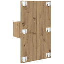 vidaXL Éjjeliszekrény 2 pcs Artisan tölgy 50 x 32,5 x 80cm Faanyag