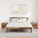 vidaXL Ágyat tartó szekrény 2 pcs Öreg fa 40 x 39 x 40cm Faanyag