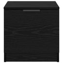 vidaXL Ágyat tartó szekrény 2 pcs Musta tammi 40 x 39 x 40 cm Faanyag