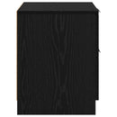 vidaXL Éjjeliszekrény 2 pcs Fekete tölgy 45 x 39 x 50cm Faanyag