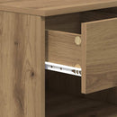 vidaXL Ágyat tartó szekrény 2 pcs kézműves tölgy 40 x 39 x 40 cm