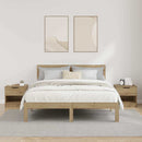 vidaXL Ágyat tartó szekrény 2 pcs kézműves tölgy 40 x 39 x 40 cm