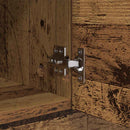 vidaXL Dohányzóasztal fiókkal Öreg fa 102 x 50 x 36cm Faanyag