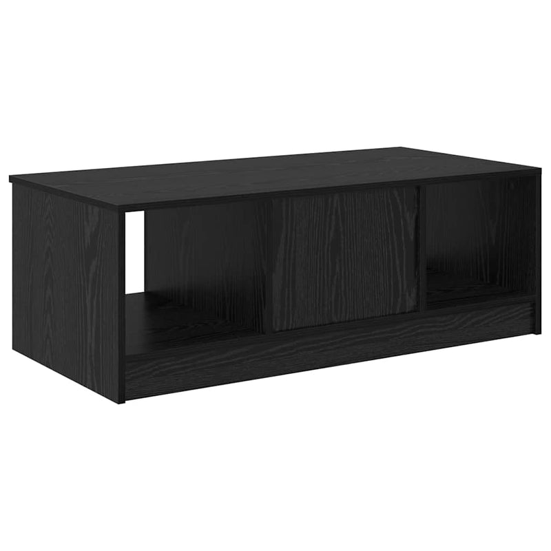 vidaXL Dohányzóasztal Musta tammi 100 x 50 x 36 cm Faanyag