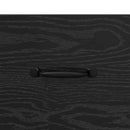 vidaXL Ágyat tartó szekrény Musta tammi 40 x 35 x 47.5 cm Faanyag
