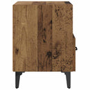 vidaXL Éjjeliszekrény fiókkal Öreg fa 40 x 35 x 47,5 cm Faanyag