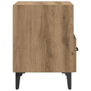 vidaXL Éjjeliszekrény 2 pcs Artisan tölgy 40 x 35 x 47,5 cm Faanyag