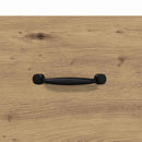 vidaXL Éjjeliszekrény fiókkal kézműves tölgy 40 x 40 x 66 cm Faanyag