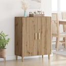 vidaXL Széf Artisan tölgy 70 x 34 x 90 cm Faanyag