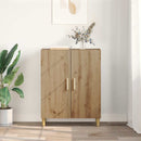 vidaXL Széf Artisan tölgy 70 x 34 x 90 cm Faanyag