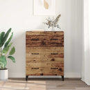 vidaXL Széf fiókkal Régi fa 69,5 x 34 x 90 cm Műszaki fa és vas