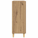 vidaXL Széf Artisan tölgy 34 x 69.5 x 90 cm Faanyag
