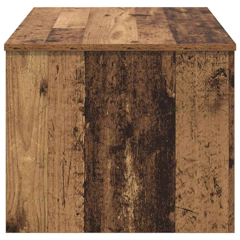 vidaXL Dohányzóasztal Régi fa 80 x 50.5 x 41.5 cm Faanyag