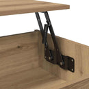 vidaXL Dohányzóasztal Artisan tölgy 80 x 50,5 x 41,5 cm Faanyag