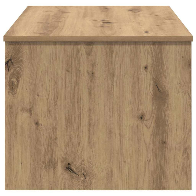 vidaXL Dohányzóasztal kézműves tölgy 80 x 50.5 x 41.5 cm Faanyag